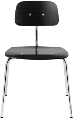KEVI-2060-chair-black-veneer-chrome-frame