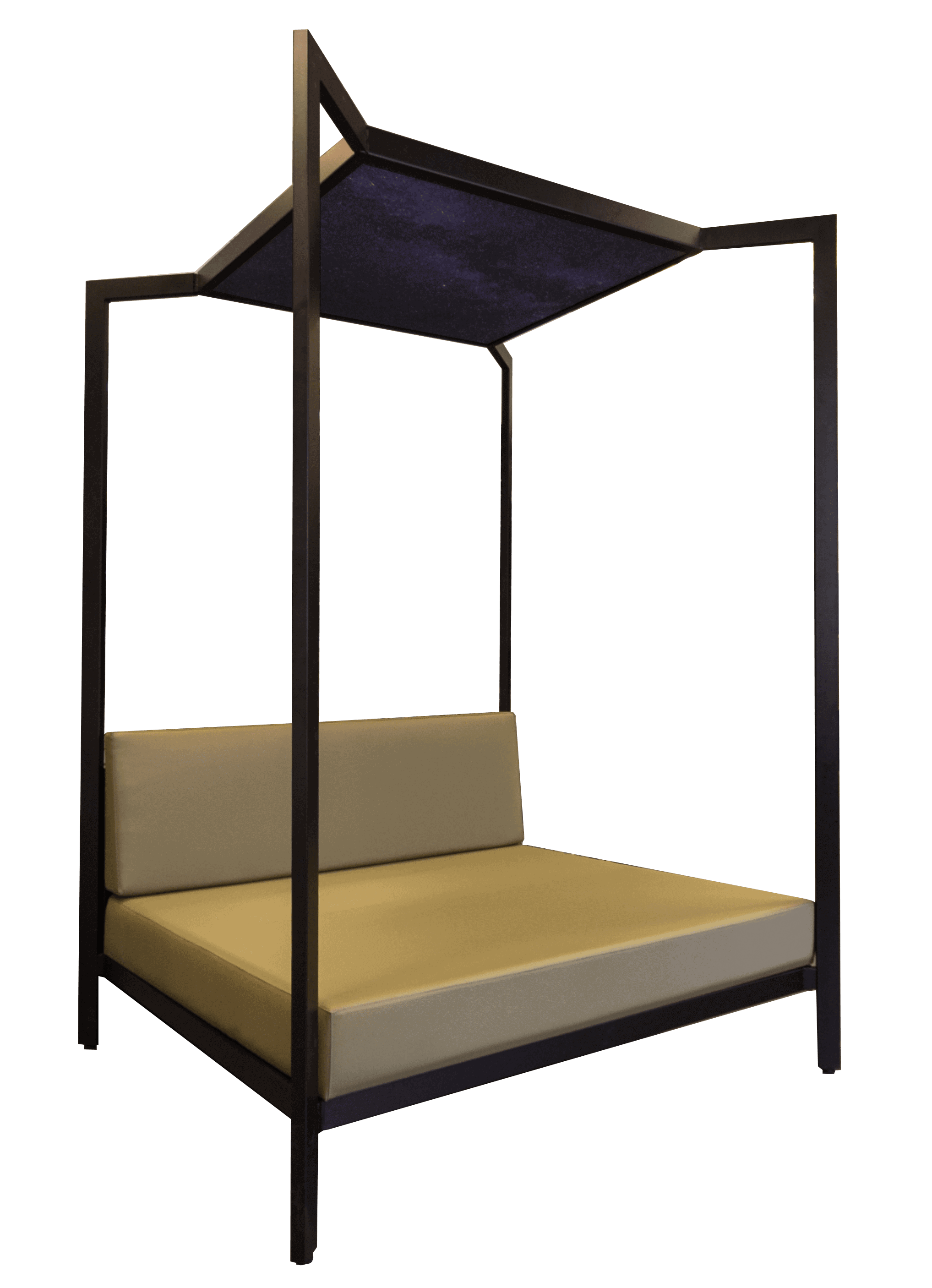 Liggesofa m. akustikhimmel